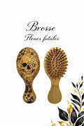 Petite Brosse cheveux Fleurs Fatales Lilylook