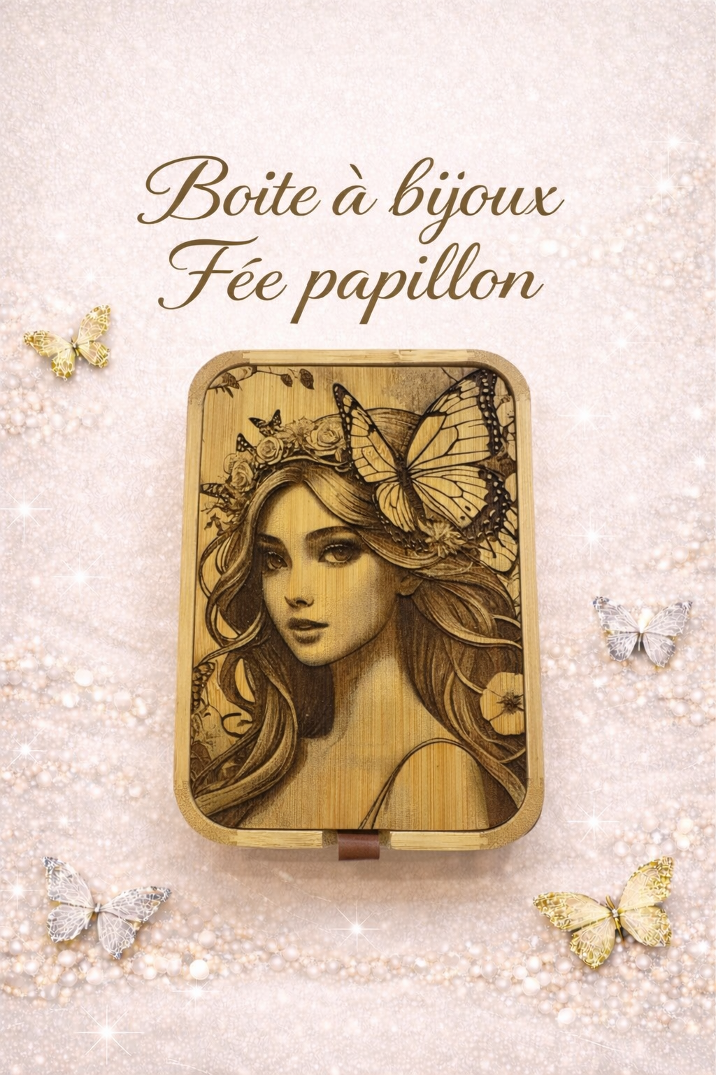 Boîte Bijoux Fée Papillon Lilylook