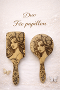 Duo Brosse & Miroir Fée Papillon Lilylook