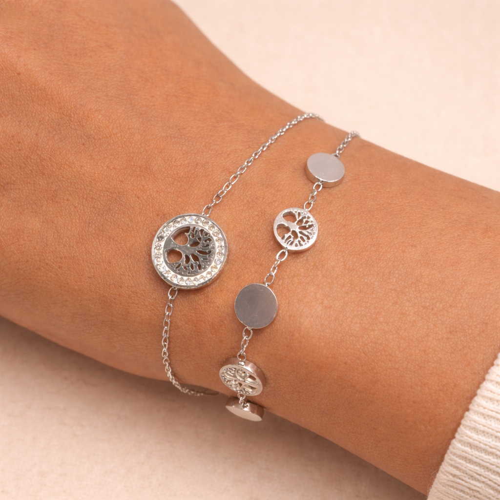 Bracelet Lily couleur argent Lilylook