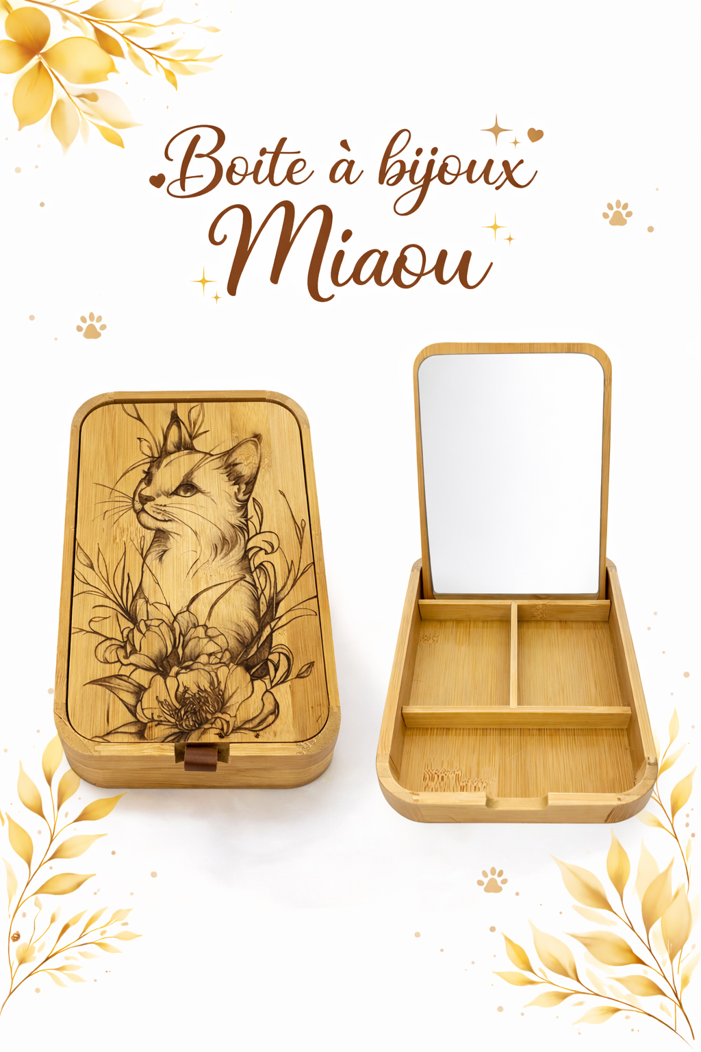 Boîte Bijou Miaou Lilylook