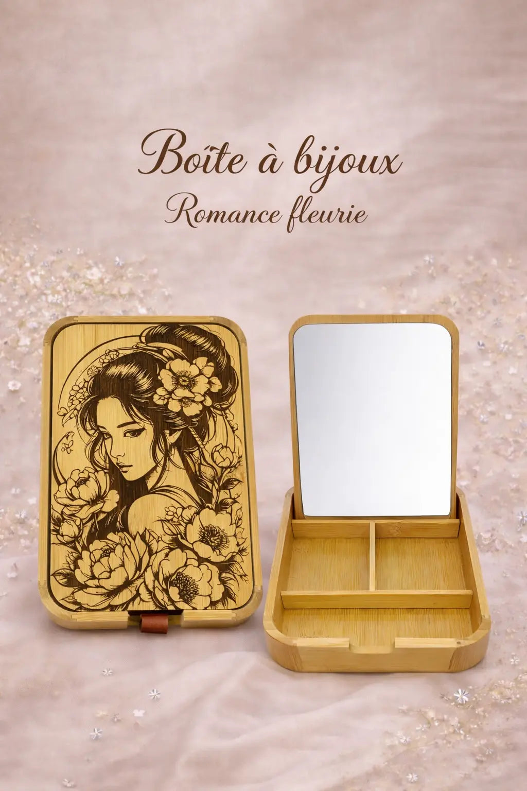 Boîte à Bijoux Romance fleurie Lilylook